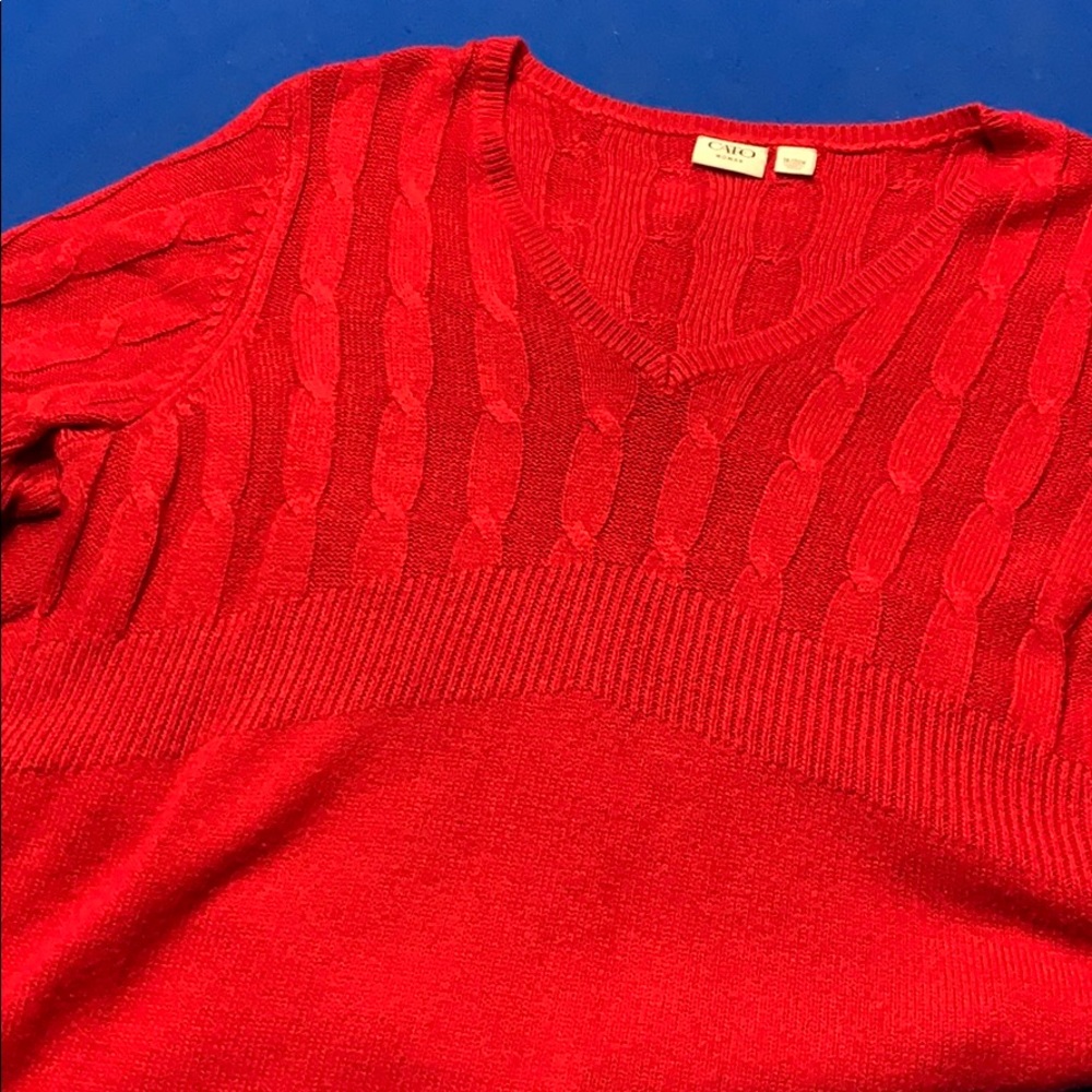 Cato Red Sweater Dress